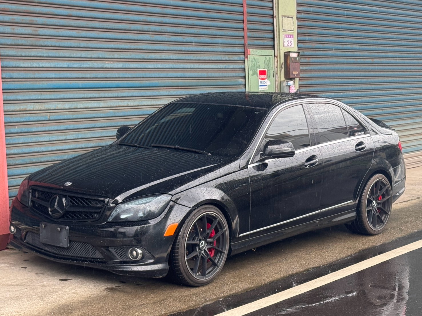 2008年w204 C300